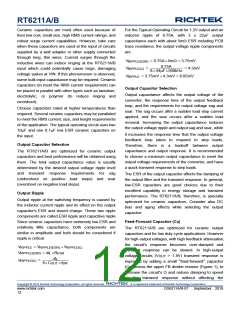 浏览型号RT6211B的Datasheet PDF文件第12页