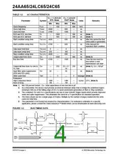 浏览型号24LC65T-I/SM205G的Datasheet PDF文件第4页