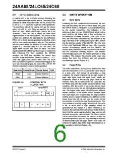 浏览型号24LC65T-I/SM205G的Datasheet PDF文件第6页