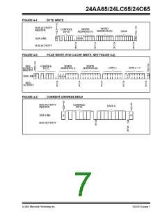 浏览型号24LC65T-I/SM205G的Datasheet PDF文件第7页