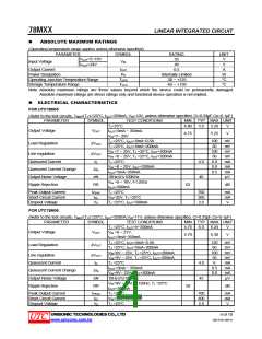 浏览型号78M05L-TA3-T的Datasheet PDF文件第4页