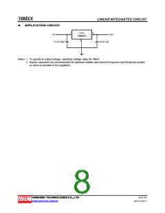 浏览型号78M05L-TA3-T的Datasheet PDF文件第8页
