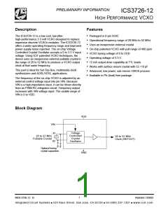 浏览型号3726M-12LF的Datasheet PDF文件第1页