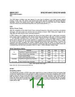 浏览型号BM29F400B-15TC的Datasheet PDF文件第14页