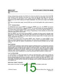 浏览型号BM29F400B-15TC的Datasheet PDF文件第15页