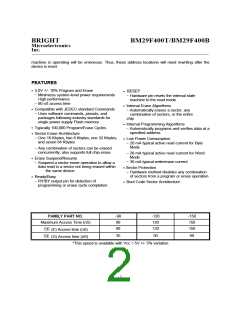 浏览型号BM29F400B-15TC的Datasheet PDF文件第2页