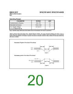 浏览型号BM29F400B-15TC的Datasheet PDF文件第20页