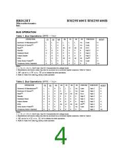 浏览型号BM29F400B-15TC的Datasheet PDF文件第4页