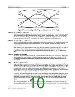 浏览型号CMX909BP4的Datasheet PDF文件第10页