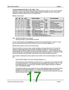 浏览型号CMX909BD5的Datasheet PDF文件第17页