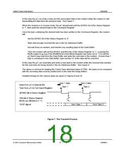 浏览型号CMX909BD5的Datasheet PDF文件第18页