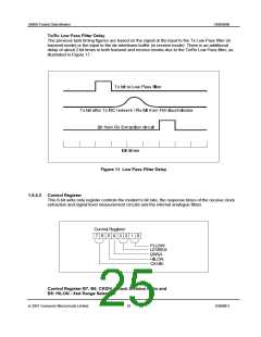 浏览型号CMX909BD5的Datasheet PDF文件第25页