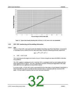 浏览型号CMX909BD5的Datasheet PDF文件第32页