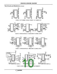 浏览型号CD4051BMJ883B的Datasheet PDF文件第10页