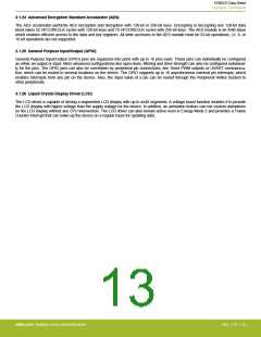 浏览型号EFM32G200F16G-E-QFN32R的Datasheet PDF文件第13页