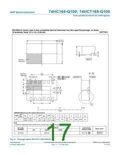 浏览型号74HC165BQ-Q100的Datasheet PDF文件第17页