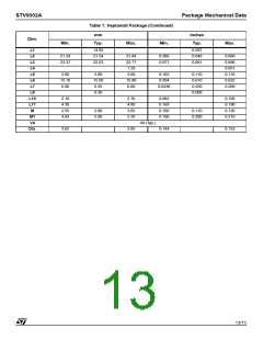 浏览型号E-STV9302A的Datasheet PDF文件第13页