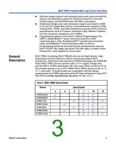 浏览型号EPM7512AEQC208-7N的Datasheet PDF文件第3页