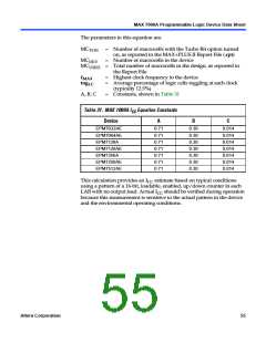 浏览型号EPM7512AEQC208-7N的Datasheet PDF文件第55页