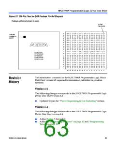 浏览型号EPM7512AEQC208-7N的Datasheet PDF文件第63页