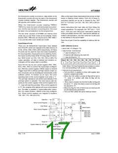 浏览型号HT36B0(28SOP-A)的Datasheet PDF文件第17页