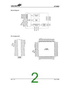 浏览型号HT36B0(28SOP-A)的Datasheet PDF文件第2页