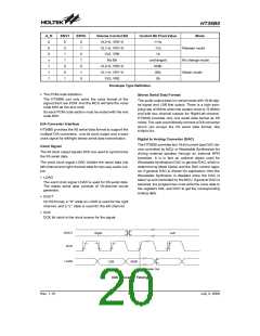 浏览型号HT36B0(28SOP-A)的Datasheet PDF文件第20页