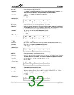 浏览型号HT36B0(28SOP-A)的Datasheet PDF文件第32页