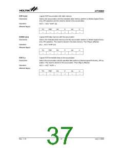 浏览型号HT36B0(28SOP-A)的Datasheet PDF文件第37页