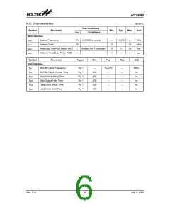 浏览型号HT36B0(28SOP-A)的Datasheet PDF文件第6页