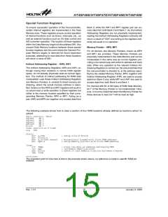 浏览型号HT46F46E(16NSOP)的Datasheet PDF文件第15页