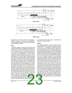 浏览型号HT46F46E(16NSOP)的Datasheet PDF文件第23页