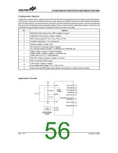 浏览型号HT46F46E(16NSOP)的Datasheet PDF文件第56页