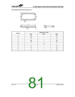 浏览型号HT46F46E(16NSOP)的Datasheet PDF文件第81页