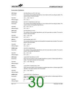 浏览型号HT46R23(28SOP-A)的Datasheet PDF文件第30页