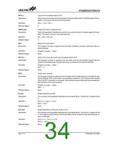 浏览型号HT46R23(28SOP-A)的Datasheet PDF文件第34页