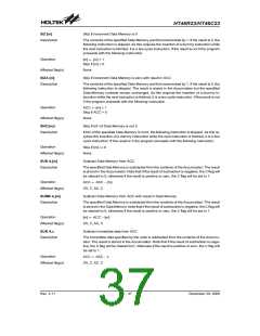 浏览型号HT46R23(28SOP-A)的Datasheet PDF文件第37页