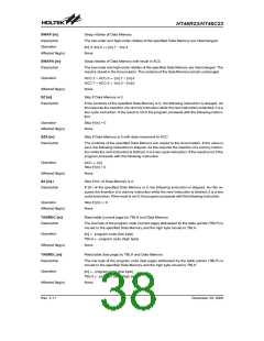 浏览型号HT46R23(28SOP-A)的Datasheet PDF文件第38页