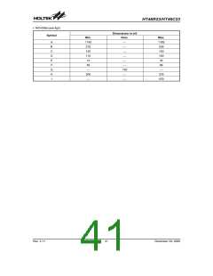浏览型号HT46R23(28SOP-A)的Datasheet PDF文件第41页