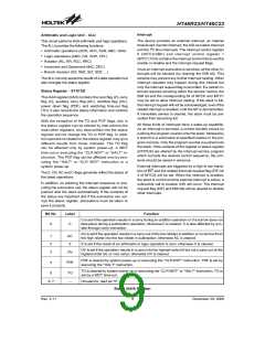 浏览型号HT46C23(24SOP-A)的Datasheet PDF文件第9页