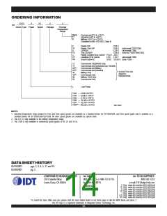 浏览型号IDT7206L25JI8的Datasheet PDF文件第14页