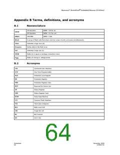 浏览型号JS28F256J3F105的Datasheet PDF文件第64页