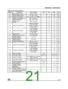 浏览型号M28R400CB90ZB1的Datasheet PDF文件第21页