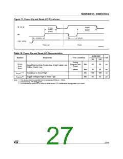 浏览型号M28R400CB90ZB1T的Datasheet PDF文件第27页