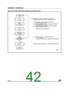 浏览型号M28R400CT90ZB6U的Datasheet PDF文件第42页