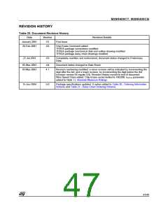 浏览型号M28R400CB120ZB1U的Datasheet PDF文件第47页