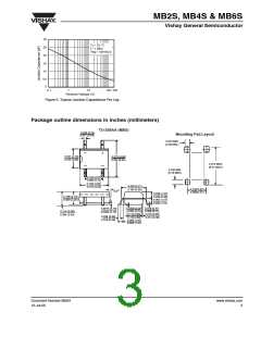 浏览型号MB2S-E3的Datasheet PDF文件第3页