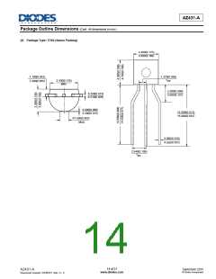 浏览型号AZ431AN-ATRE1的Datasheet PDF文件第14页