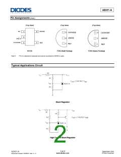 浏览型号AZ431AN-ATRE1的Datasheet PDF文件第2页
