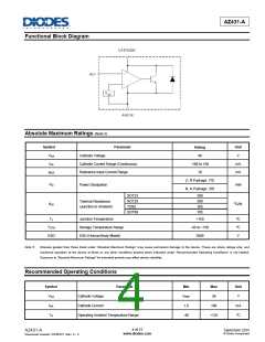 浏览型号AZ431AN-ATRE1的Datasheet PDF文件第4页